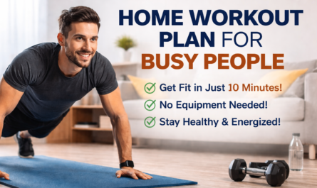 7 Smart Ways to Build a Home Workout Plan for Busy People