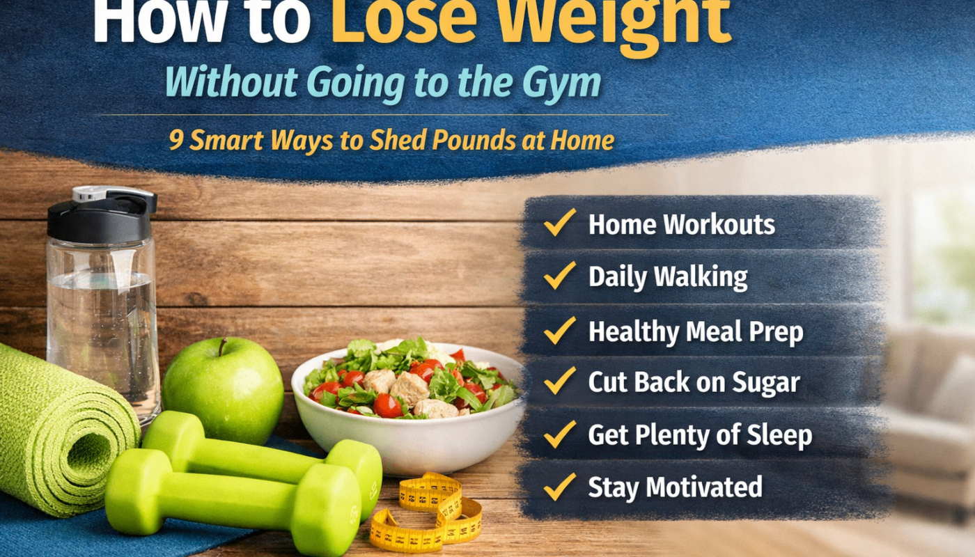 9 Smart Ways: How to Lose Weight Without Going to the Gym