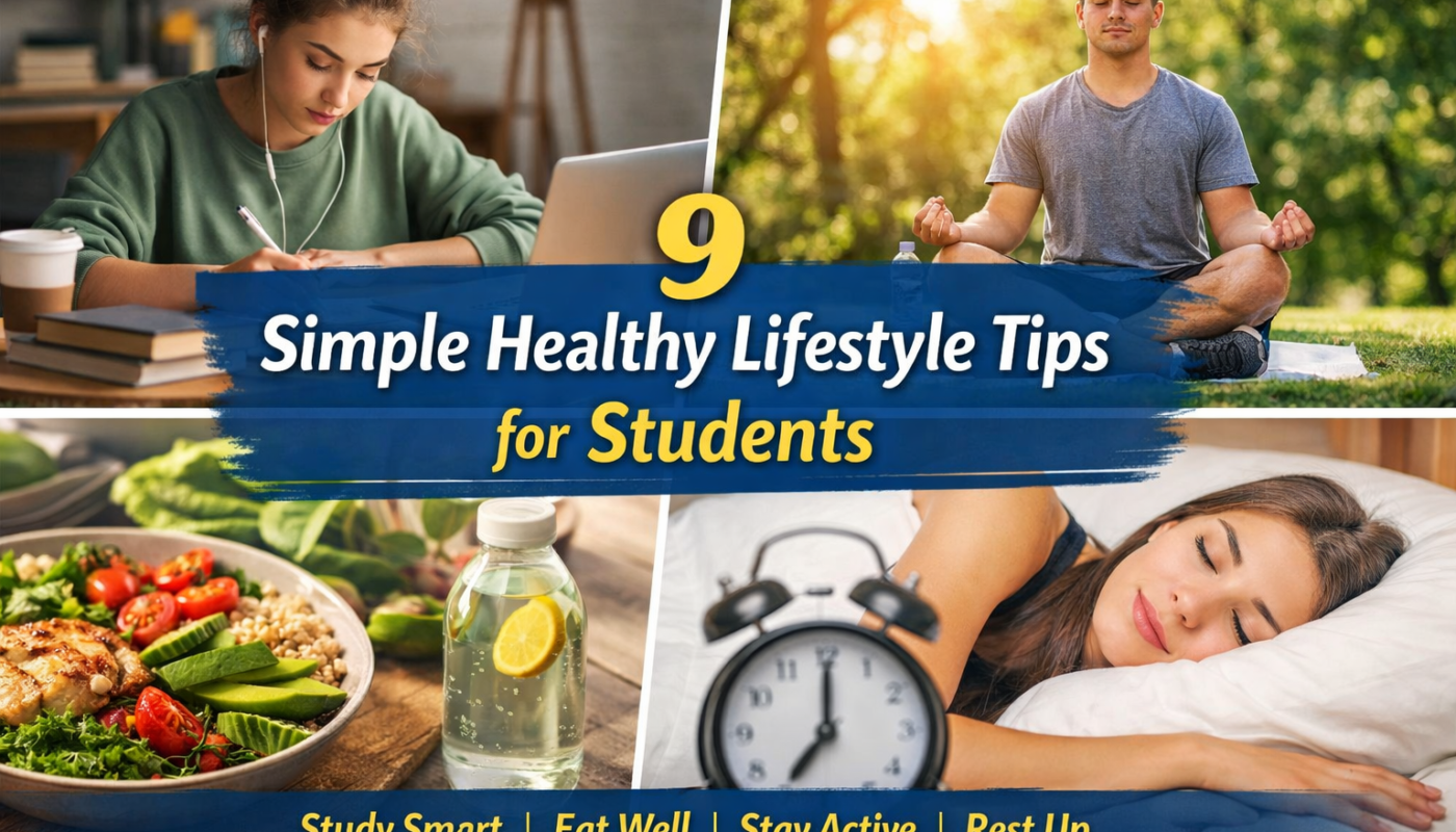 9 Simple Healthy Lifestyle Tips for Students Who Want Real Energy