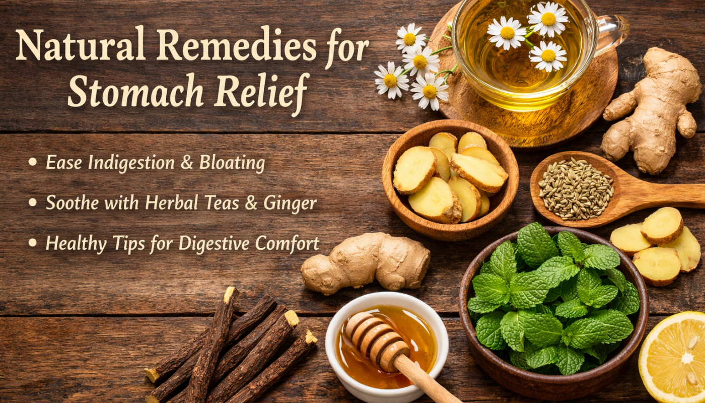 9 Natural Remedies for Stomach Relief Pain That Actually Work