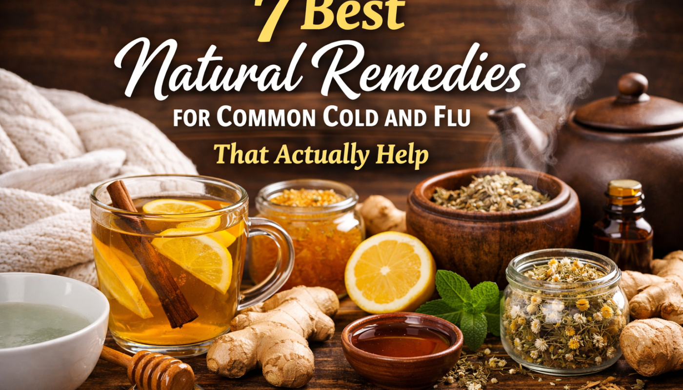 7 Best Natural Remedies for Common Cold and Flu That Actually Help