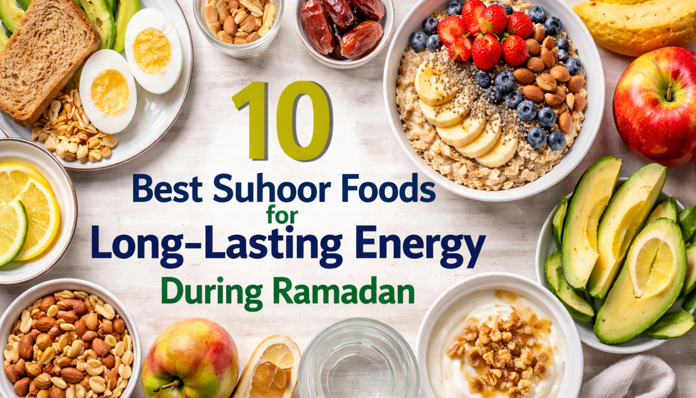 10Best Suhoor Foods for Long-Lasting Energy During Ramadan