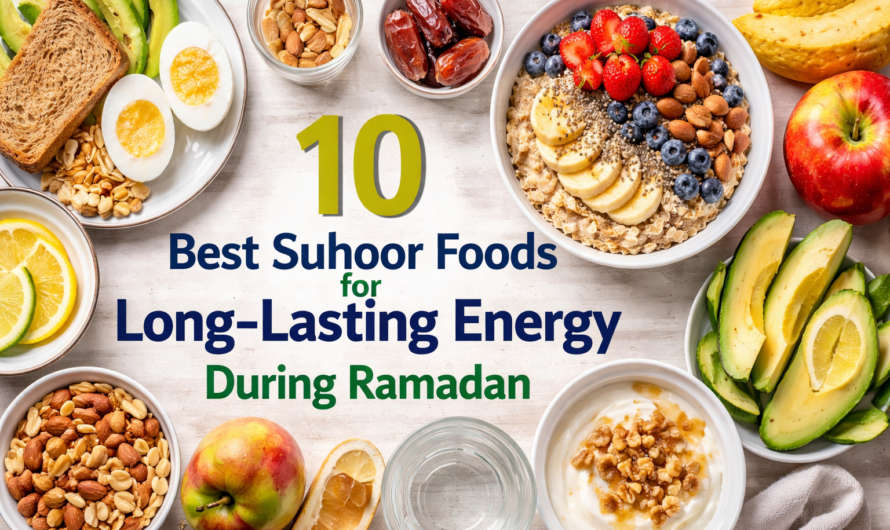 10Best Suhoor Foods for Long-Lasting Energy During Ramadan